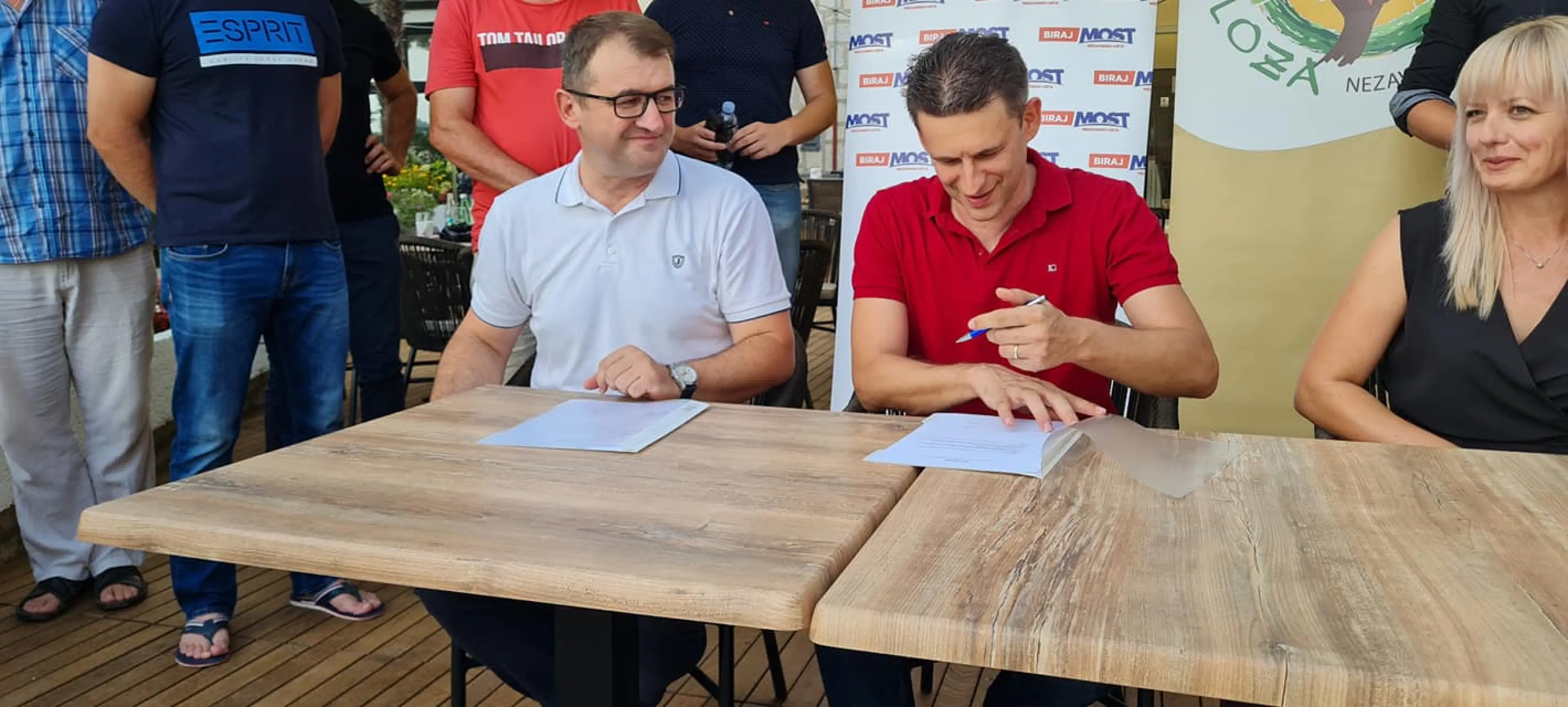 Vjenčanje Mosta i Loze u hotelu Jadran: 'Ovaj čin spajanja je produljenje svih naših odnosa'