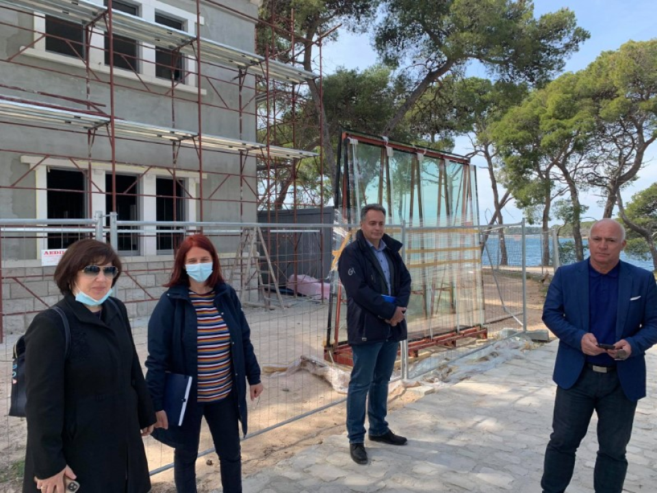 Posjetiteljski centar u Minerskoj poprima oblik: Gradit će se i amfiteatar, dječje igralište, saditi nova stabla...