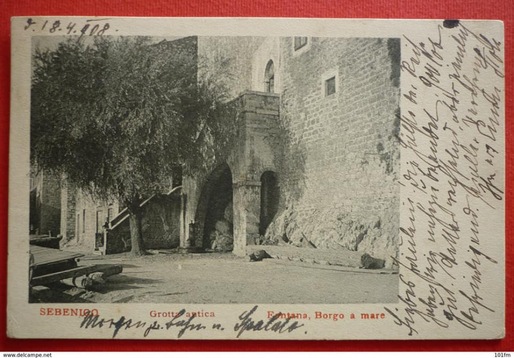 Našli smo neke stvarno stare i rijetke razglednice Šibenika: Tko zna gdje su bile ove skaline?