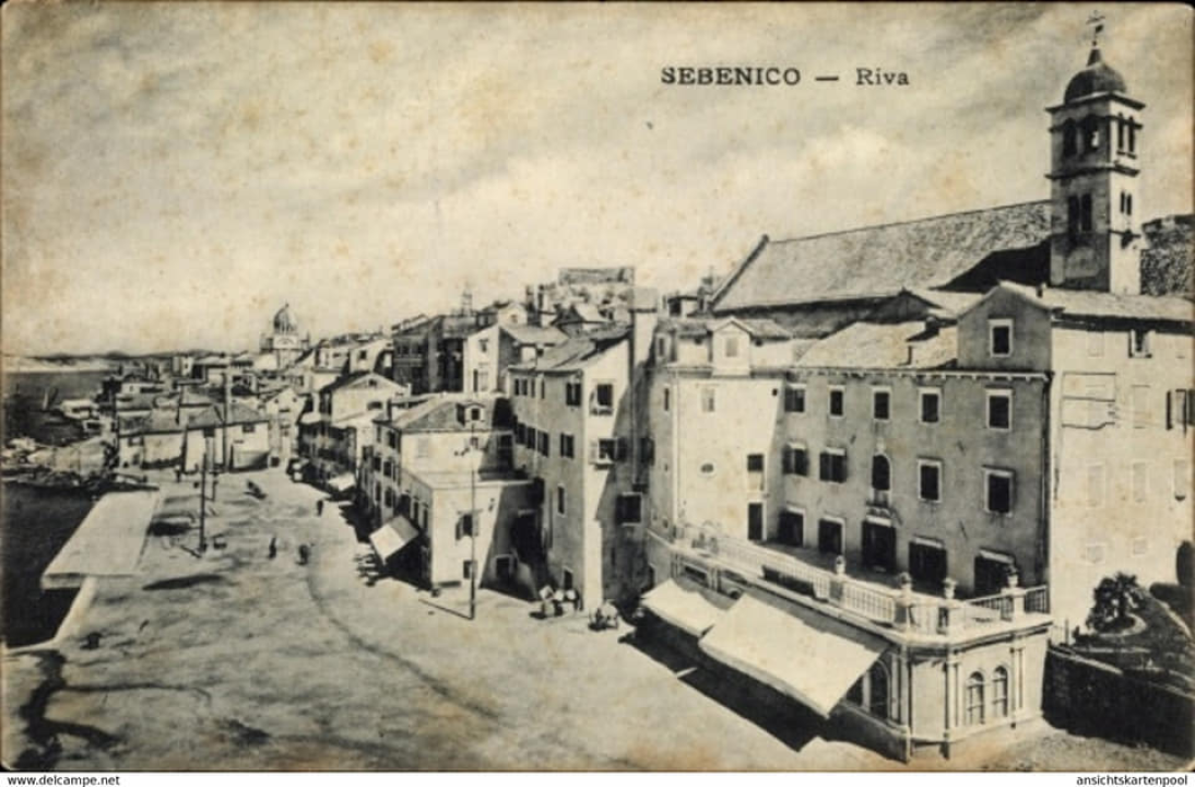 Našli smo neke stvarno stare i rijetke razglednice Šibenika: Tko zna gdje su bile ove skaline?