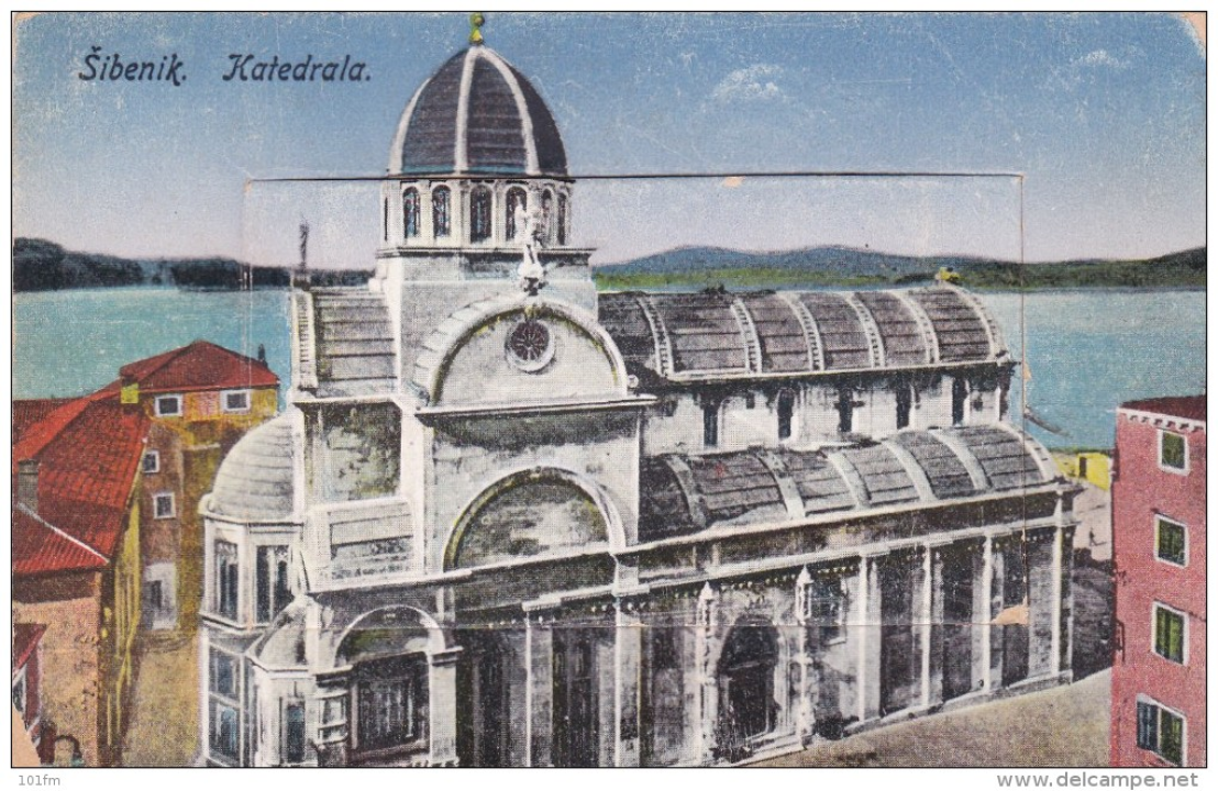 Šibenska ljepotica na starim razglednicama: Pogledajte kako je nekad izgledao okoliš katedrale, sve je bilo drukčije