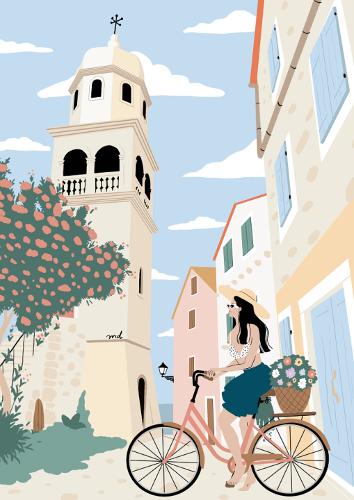 Otvorena pop-up izložba ilustratorice Dore Barbarić u kafiću u središtu Šibenika