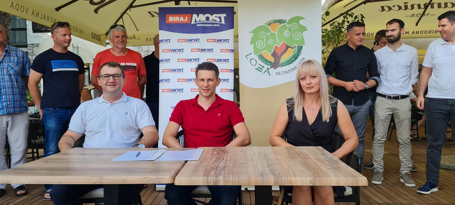 Vjenčanje Mosta i Loze u hotelu Jadran: 'Ovaj čin spajanja je produljenje svih naših odnosa'