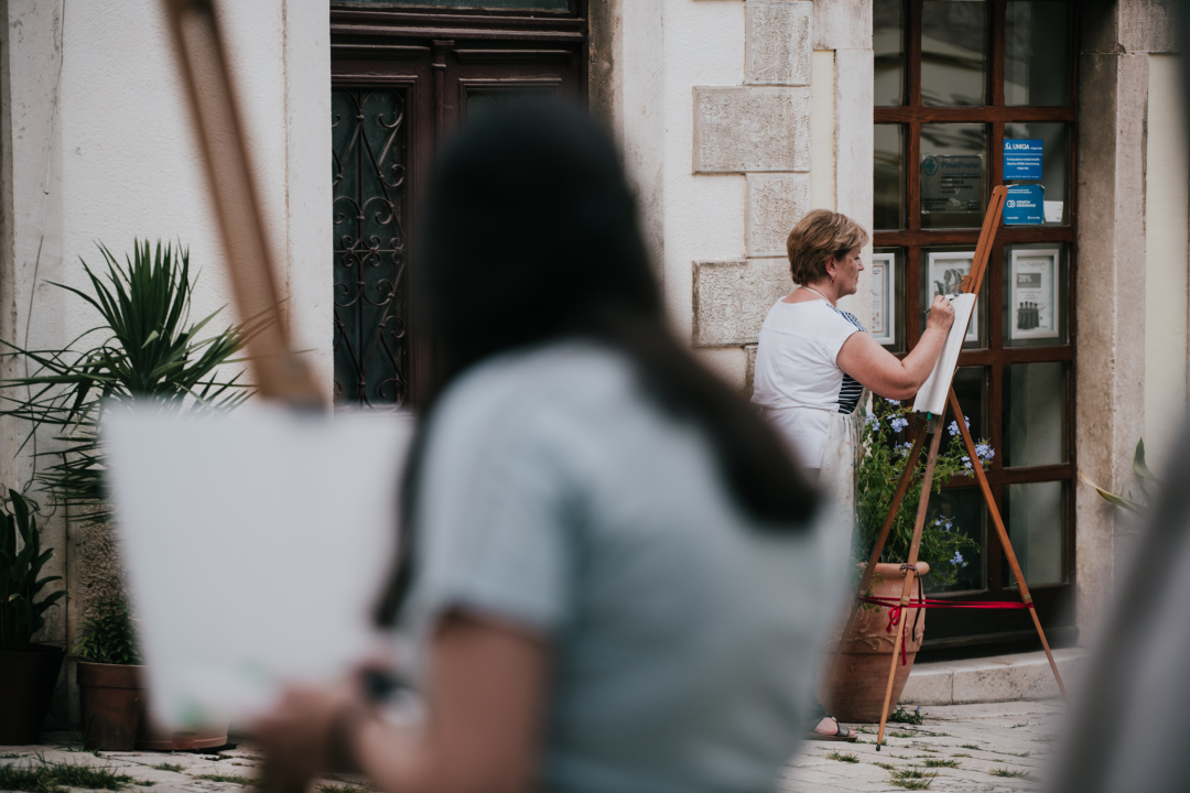 Mala loža na tri dana postaje kulisa stranih i domaćih slikara