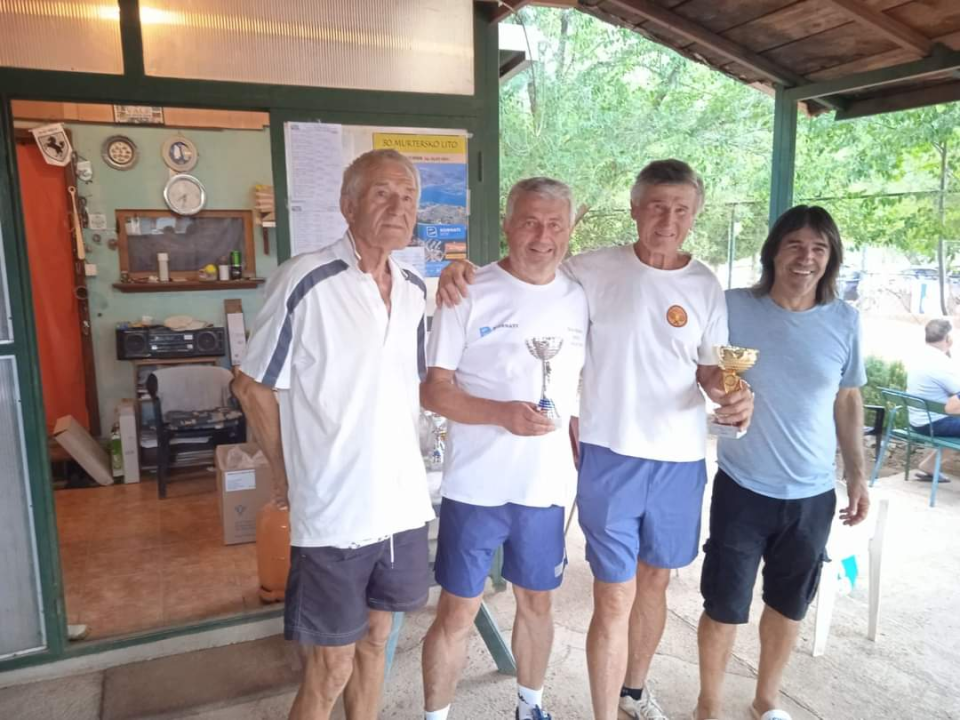 Teniski turnir 'Murtersko lito 2021.': Sudjelovao čak 71 natjecatelj