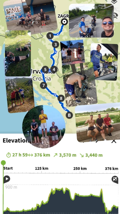 Godišnji odmor na biciklima: Mato, Tin i Luka pedalirali od Zagreba do Dubravica, sutra su u Tribunju   