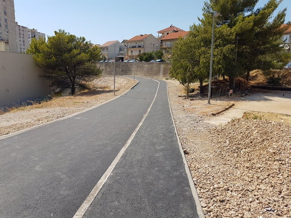 Radovi na probijanju slijepe ulice kod OŠ Vidici pri kraju: Ostaje još postavljanje ograde i signalizacije  