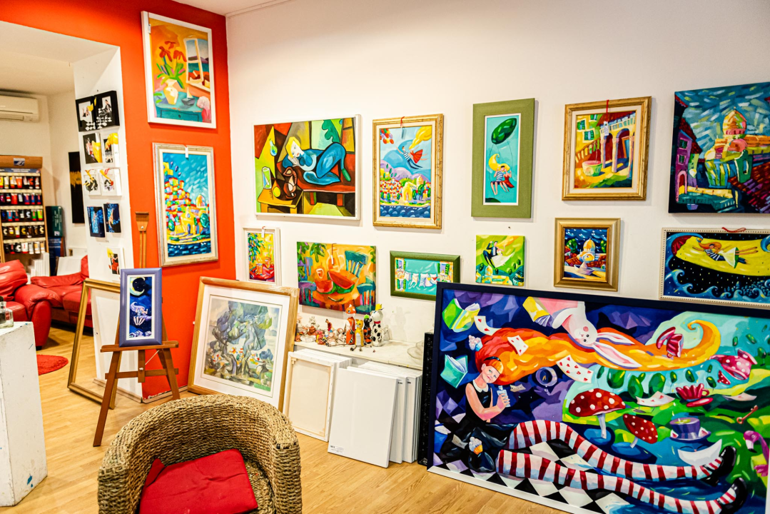 U centru grada pronađite sreću u obliku najljepših umjetnina!