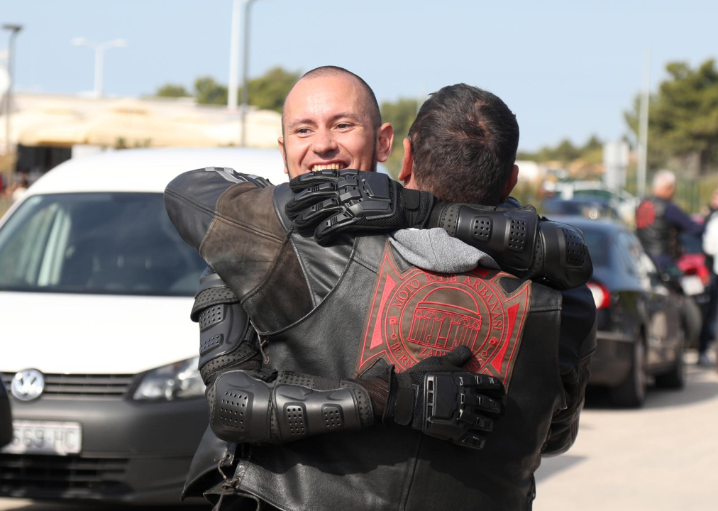 Više od 150 bajkera u brodaričkoj Fjaki predalo novac za liječenje male Šibenčanke Kiare