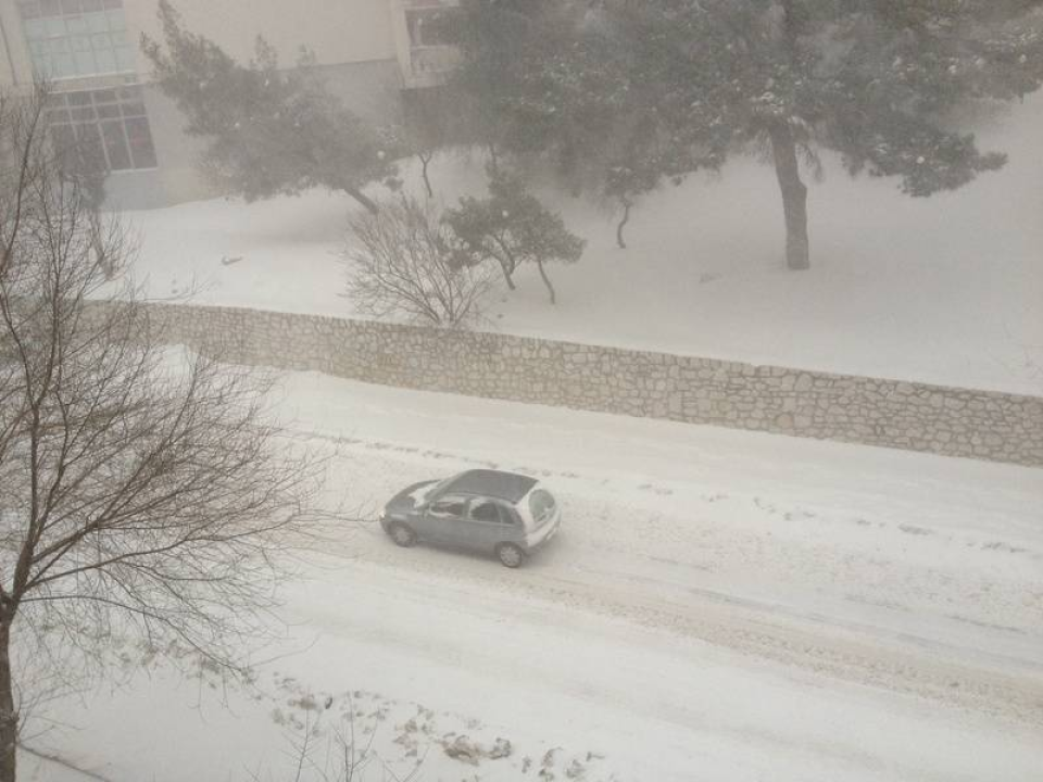 Deset godina od snježnih ciklona: Nakon Gabora snijeg je u Šibenik donio Ismet  