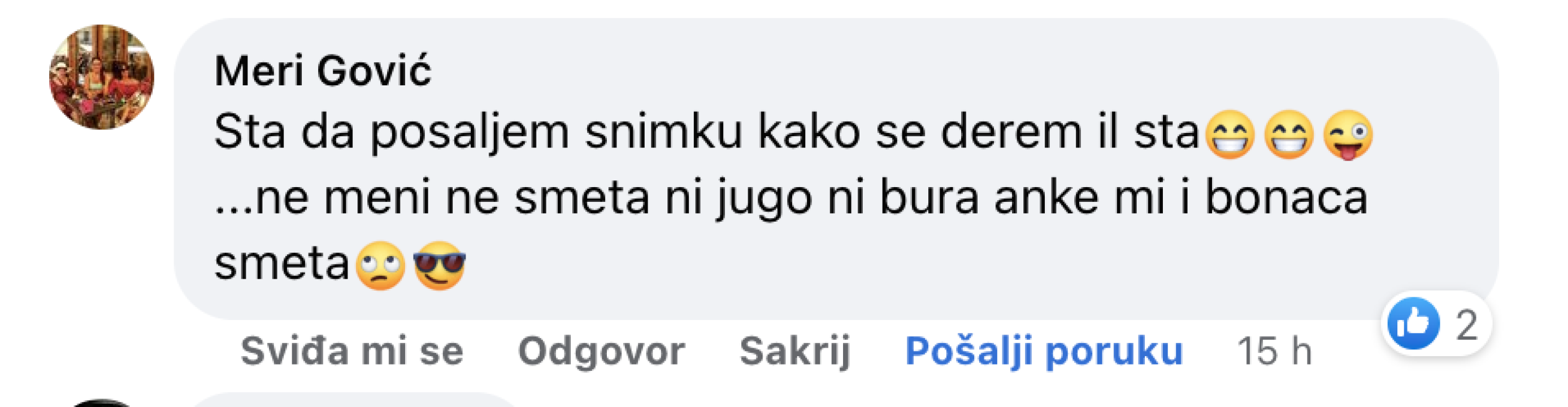 Pitali smo vas smeta li vam jugo, odgovori su urnebesni: ‘Vas treba zatvorit u ustanovu’, 'vrti u tintari'....