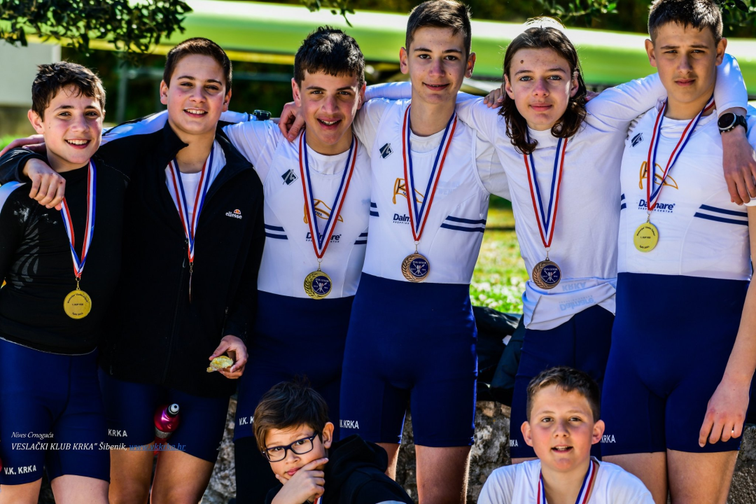 Pregršt medalja za 'krkaše' u Splitu s prve regate ovogodišnjeg Kupa Dalmacije