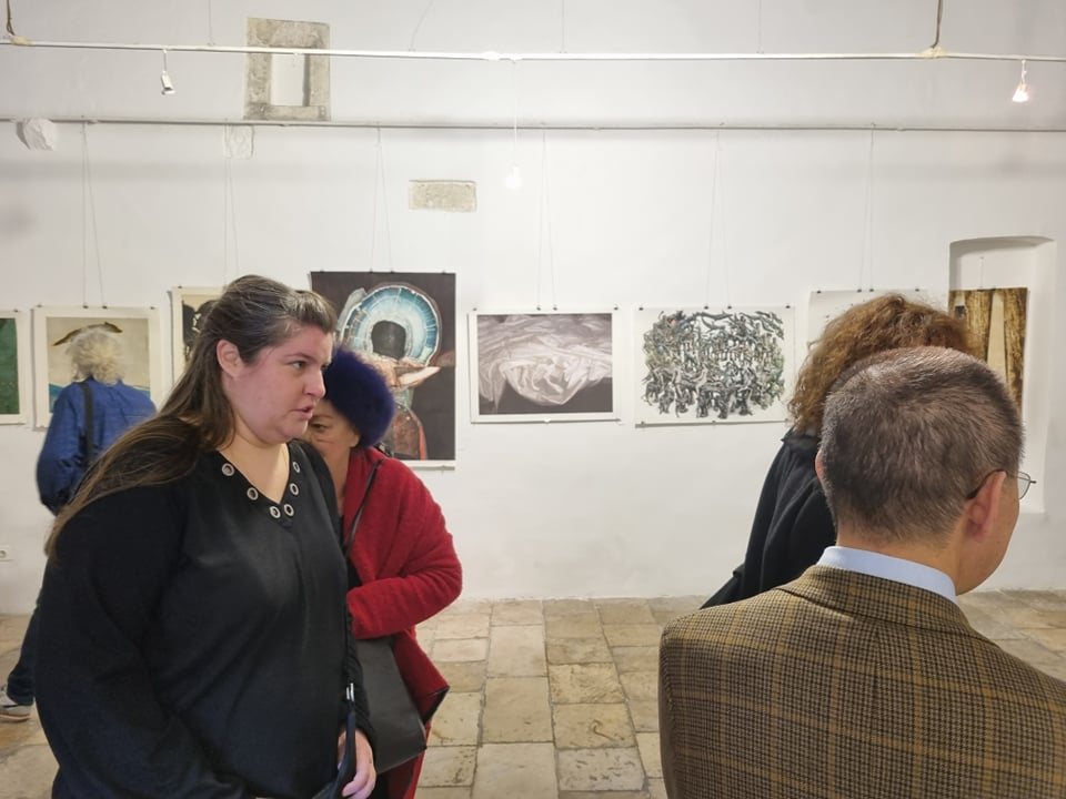 U Galeriji sv. Krševana suvremena japanska tehnika 32 HANGA: 'Ova izložba je jedan most između Šibenika i Tokija'  