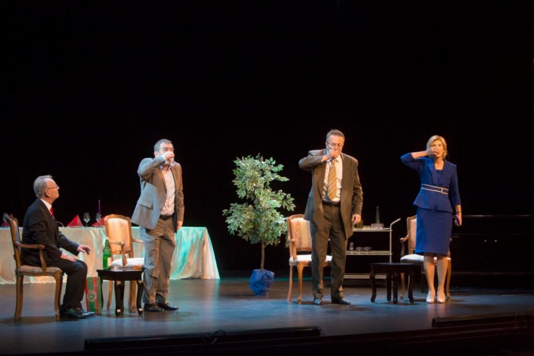 Tito, Tuđman, Mesić, Kolinda i Josipović u šibenskom teatru: Predstava Tarika Filipovića razveselila publiku