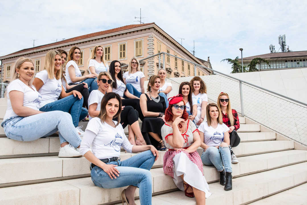 Kandidatkinje za najljepšu mamu Hrvatske prošetale gradom: Malo su i pozirale na Poljani