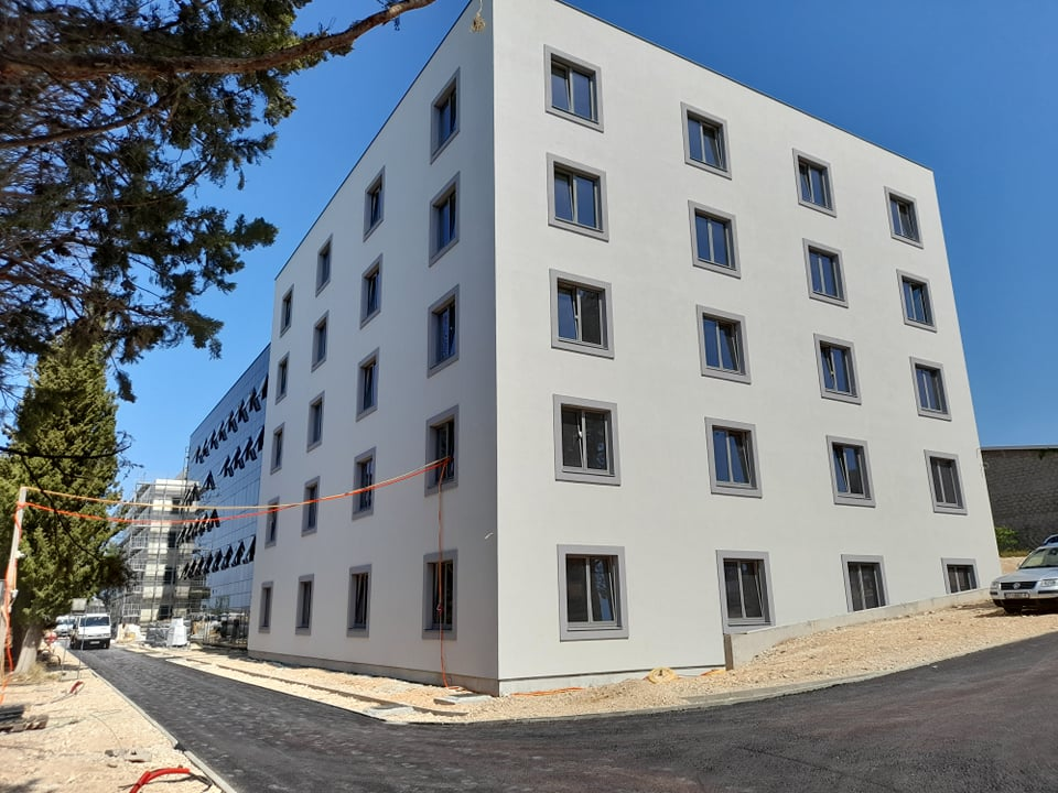 Radovi na studentskom domu Palacin  u posljednjoj su fazi, završetak predviđen na jesen