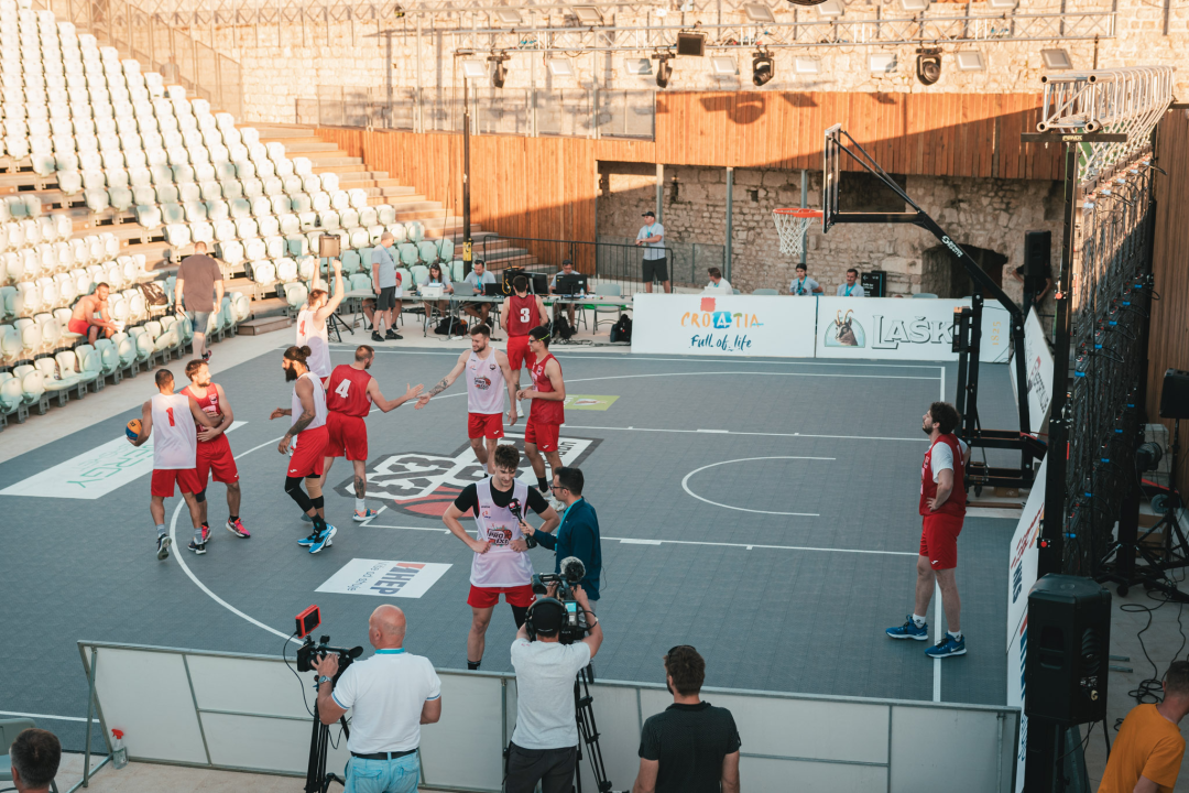 Basket se sinoć igrao na najljepšem igralištu: Tvrđava sv. Mihovila domaćin Pro 3x3 Tour-a