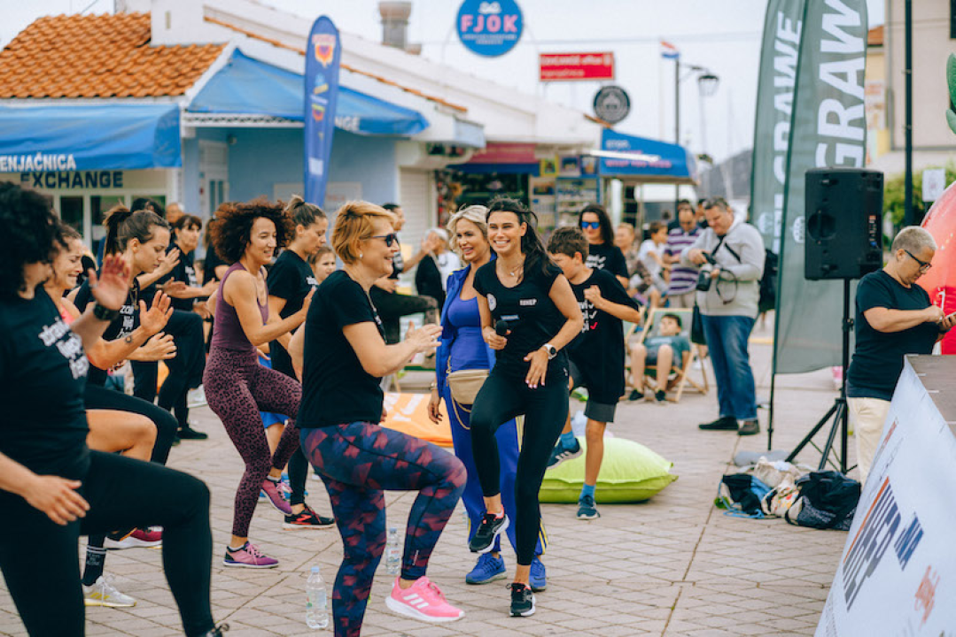 Stotinu vježbača na tradicionalnom treningu Aktivne Hrvatske 