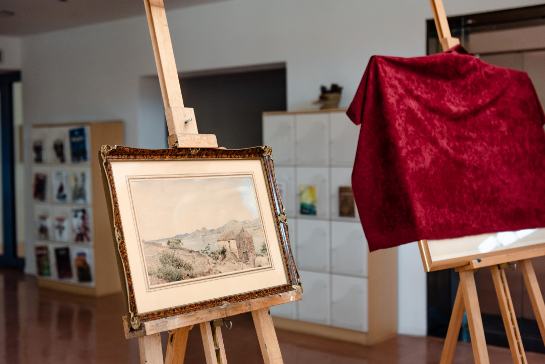 Slika stara preko 140 godina stigla u šibensku knjižnicu: 'Ovo djelo kulturološki obogaćuje povijesnu priču našeg grada' 