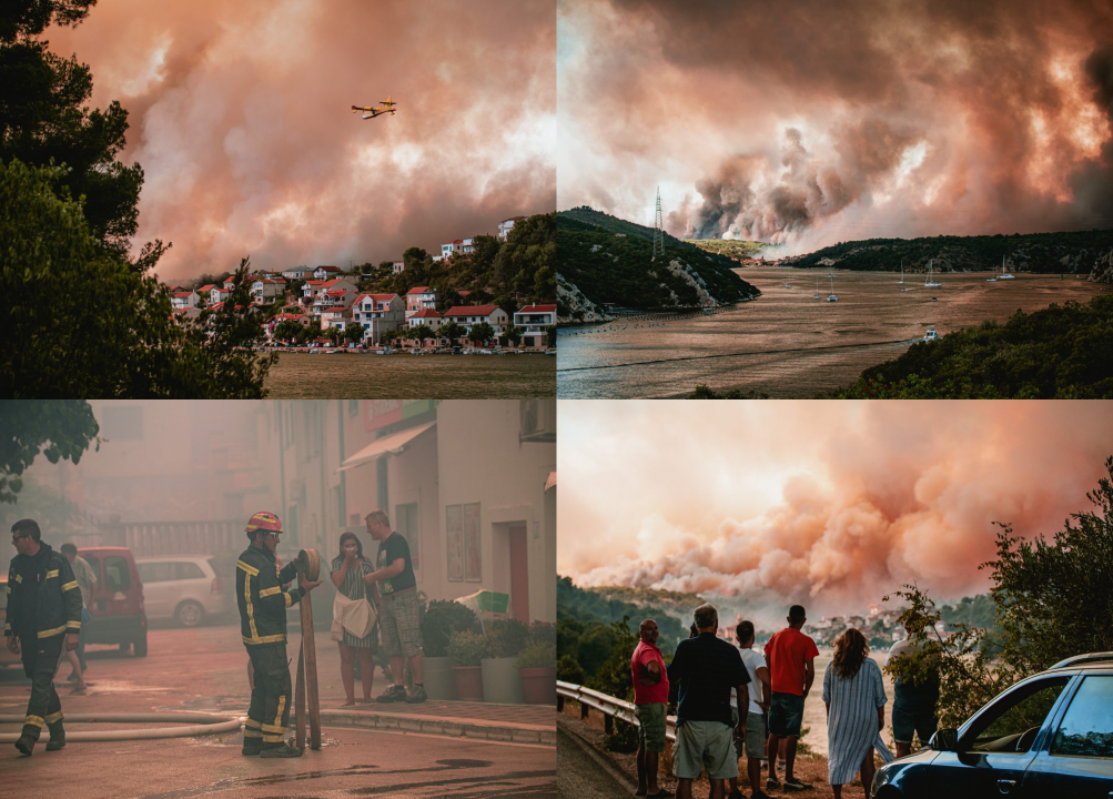 Fotogalerija koja otkriva razmjere plamenog užasa u Zatonu i Raslini