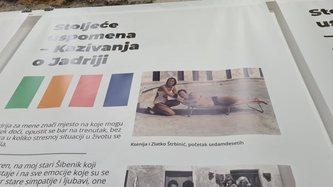 Izložba o Jadriji nije prošla bez krafni: 'Ako ljudi ne mogu tamo na kupanje, ne znaju gdje bi'
