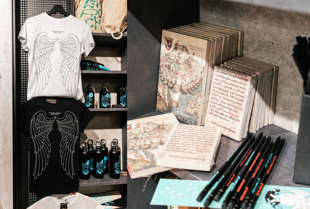 Šibenske tvrđave imaju najbolje darove i suvenire: Posteri, potići, majice, torbe, šalice i nakit, sve unikatno i maštovito!