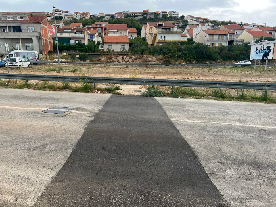 Loš posao u Crnici: 'Ugrožen je život svih sudionika u prometu'