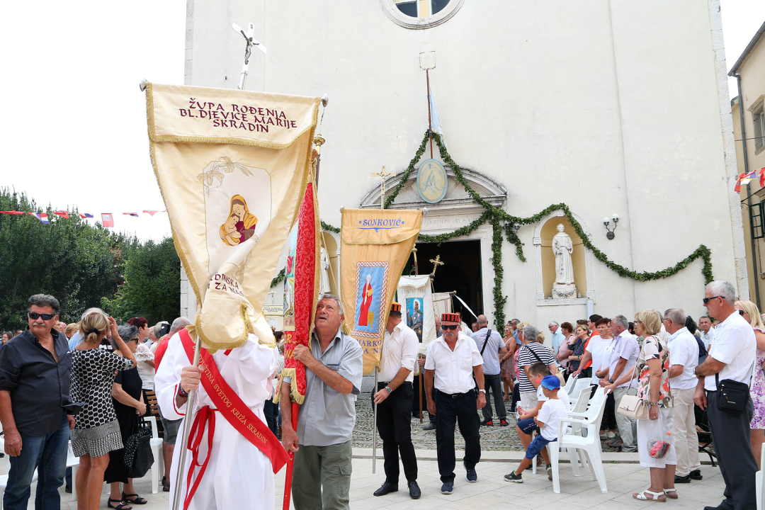 Skradinjani proslavili blagdan Male Gospe