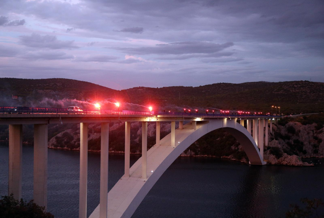 Bakljade na Šibenskom mostu, Smričnjaku i na Žirju za 31. obljetnicu Rujanskog rata