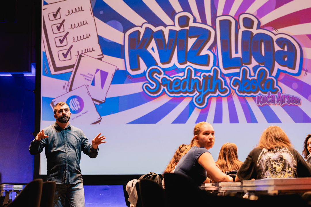 Fenomenalan projekt: Više od 900 učenika na nultom kolu Nacionalne kviz lige koja se emitira iz Arsena