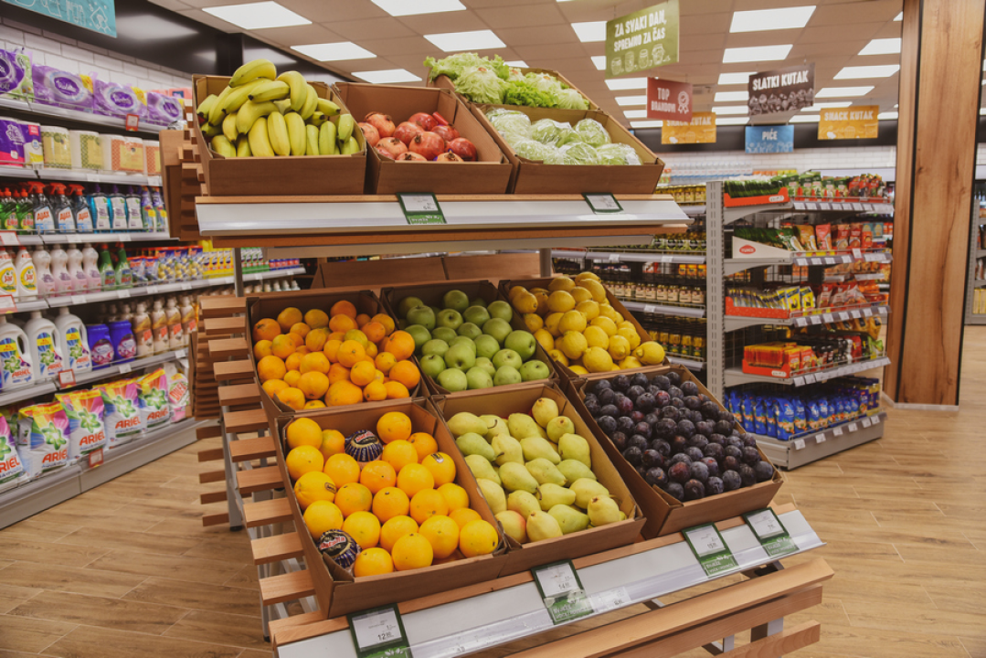 Otvorena Pivac market - mesnica u Šibeniku preko puta stadiona