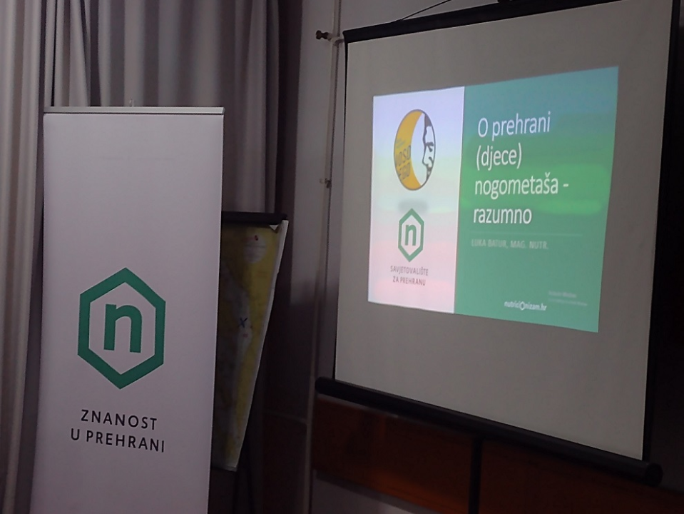 Škola nogometa Joso Bego organizirala predavanje o zdravoj prehrani