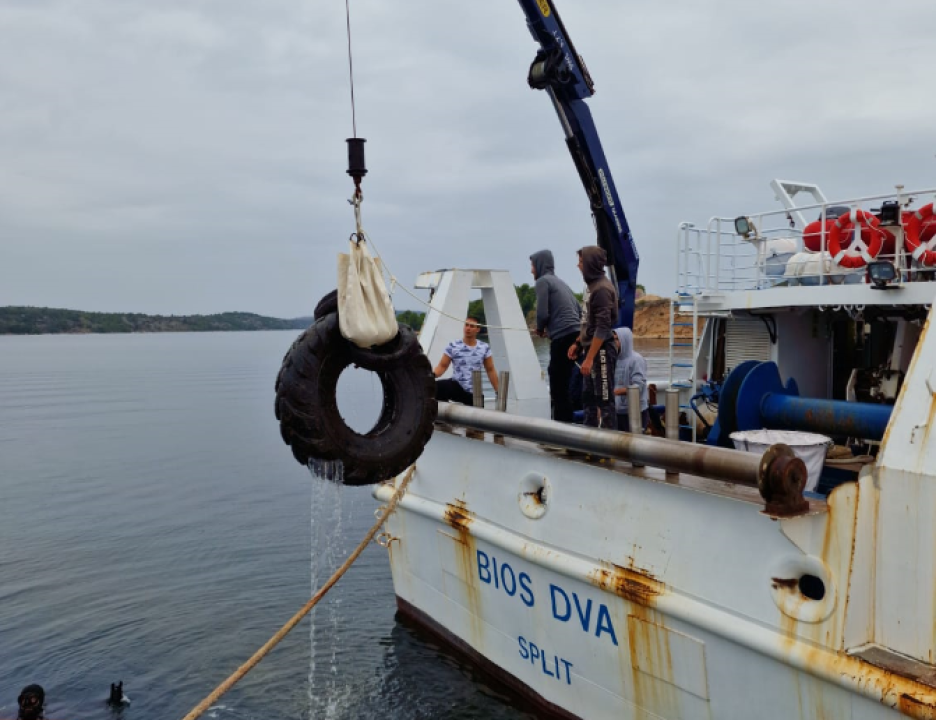 Na području TEF-a održana 3. akcija čišćenja podmorja u sklopu projekta Plavi Jadran 