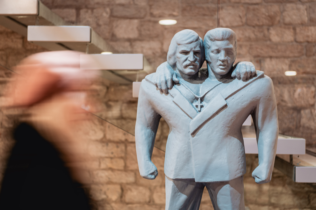 Mišo i Elvis u knjižnici pod istom košuljom kao sijamski blizanci: Dva kralja će vas oduševiti!