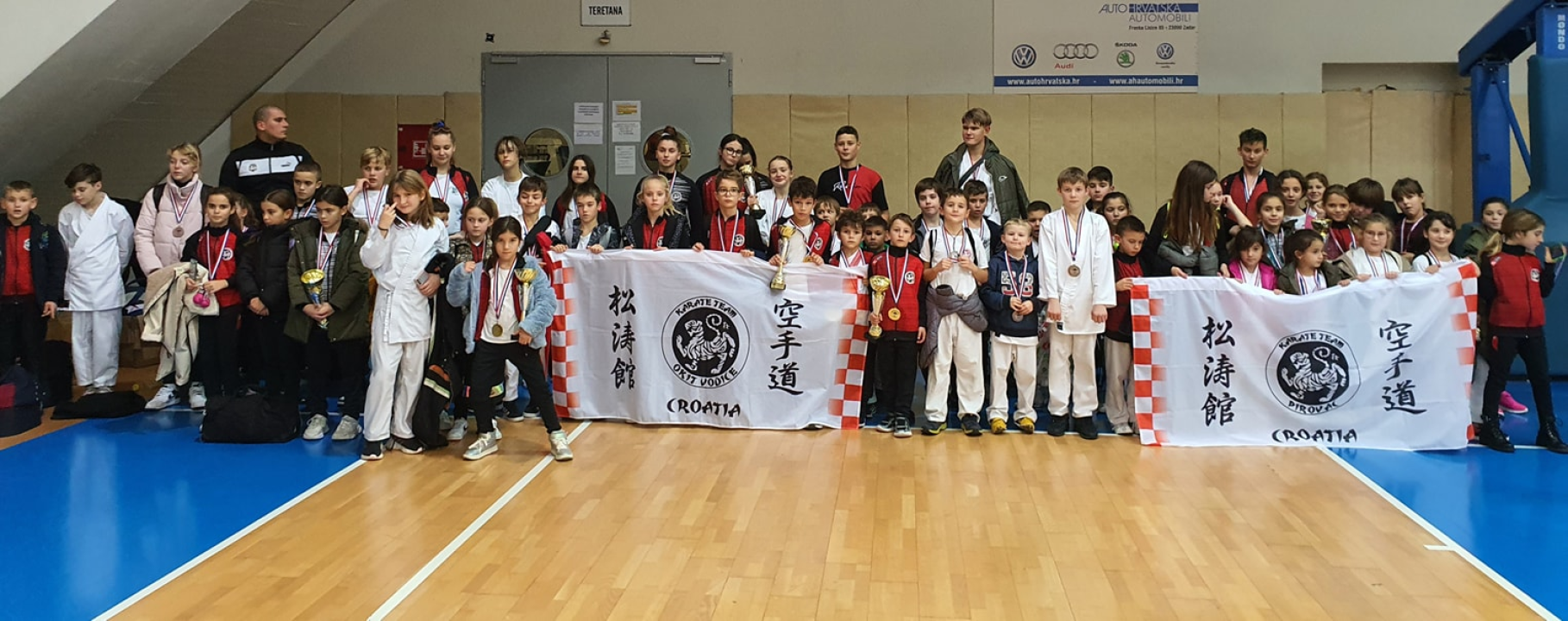 Karate klub Okit Vodice sveukupni pobjednik Dalmatinske lige 
