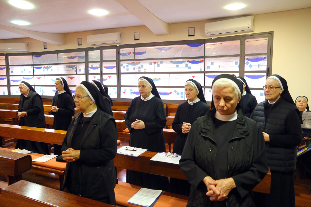 Bezgrešno začeće Djevice Marije proslavljeno kod sestara franjevki od Bezgrješne