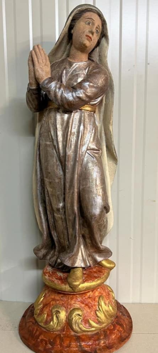 Obnova crkve na Žirju: Restauriran kip, postavljen novi krov