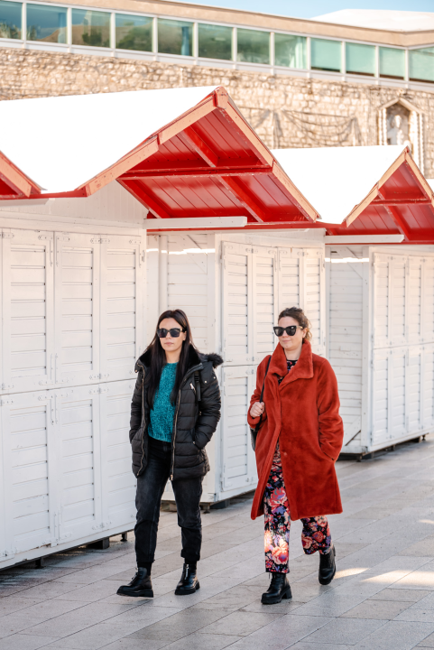 Šibenske trendseterice pokazale kako biti trendi i po niskim temperaturama!