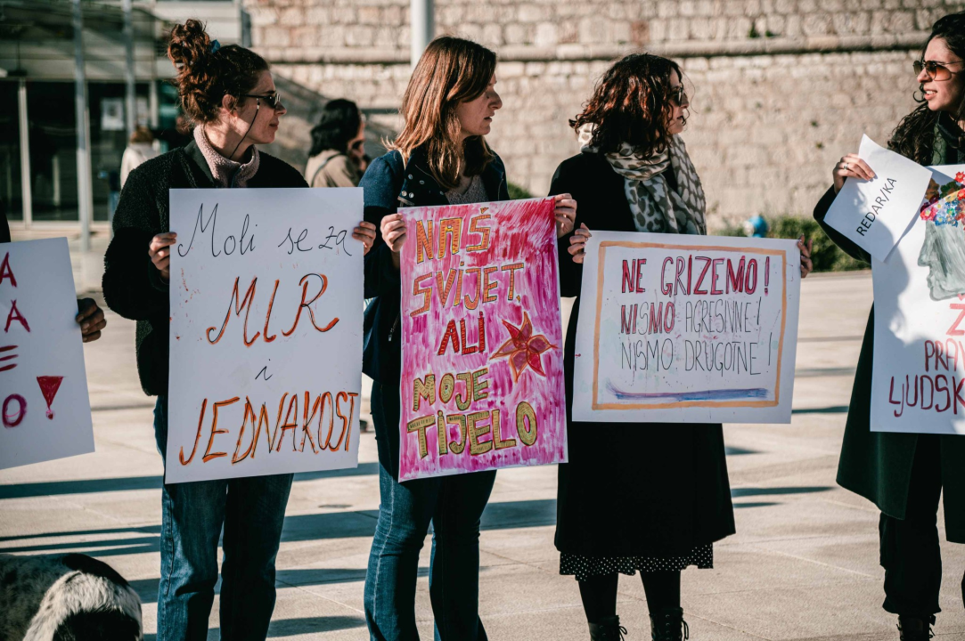 Organizatorica prosvjeda Maja Šintić: 'Šibenik nije grad za dovođenje u pitanje ženskih prava'