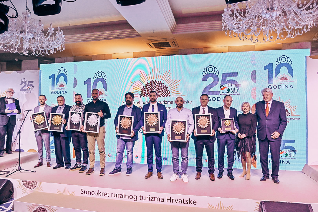 Suncokret ruralnog turizma osvojili vinarija Testament, agroturizam Marcelovi Dvori i OPG Marko Duvančić