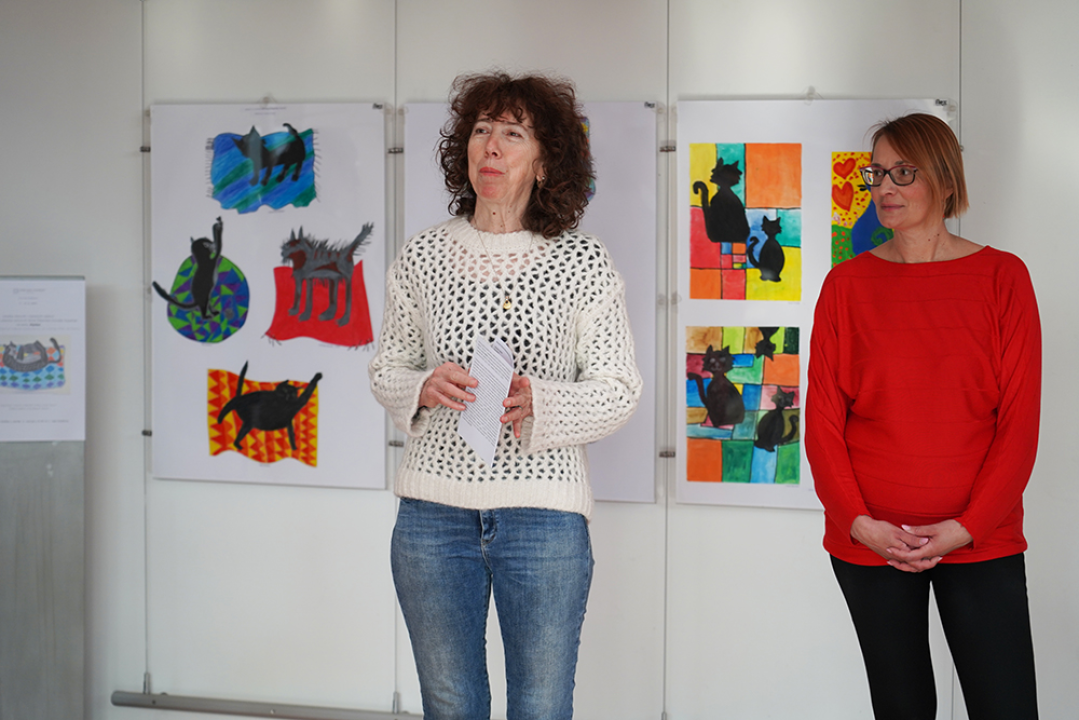 U knjižnici otvorena izložba likovnih i literarnih radova s natječaja 'Mačke'