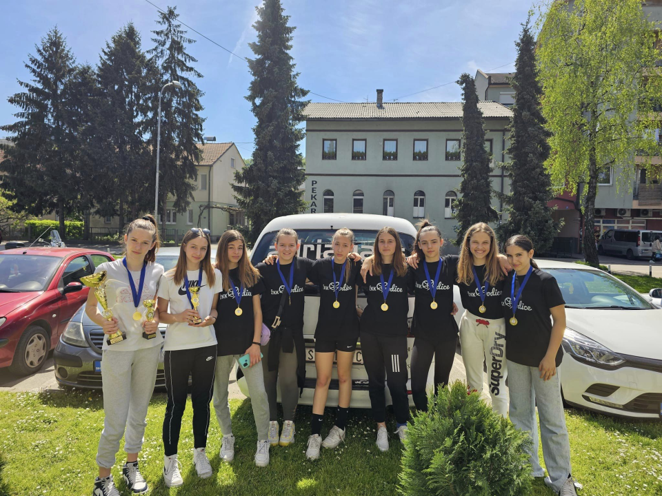 Pobjeda za ŽKK Vodice na turniru u Banja Luci: Slavili u kategoriji do 13 godina