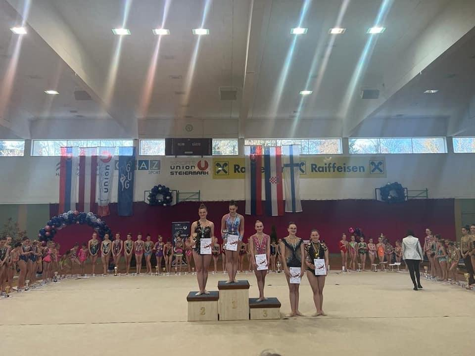 Sjajan uspjeh u Grazu: Gabriela Jakovljević srebrna, Antea Mileta brončana