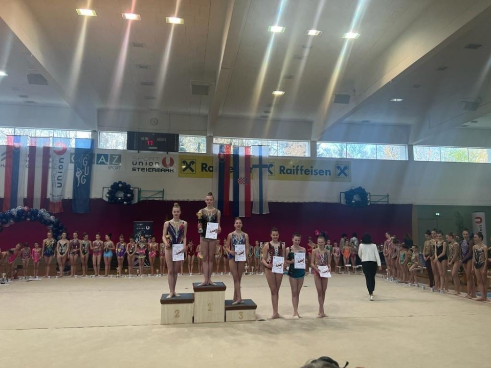 Sjajan uspjeh u Grazu: Gabriela Jakovljević srebrna, Antea Mileta brončana