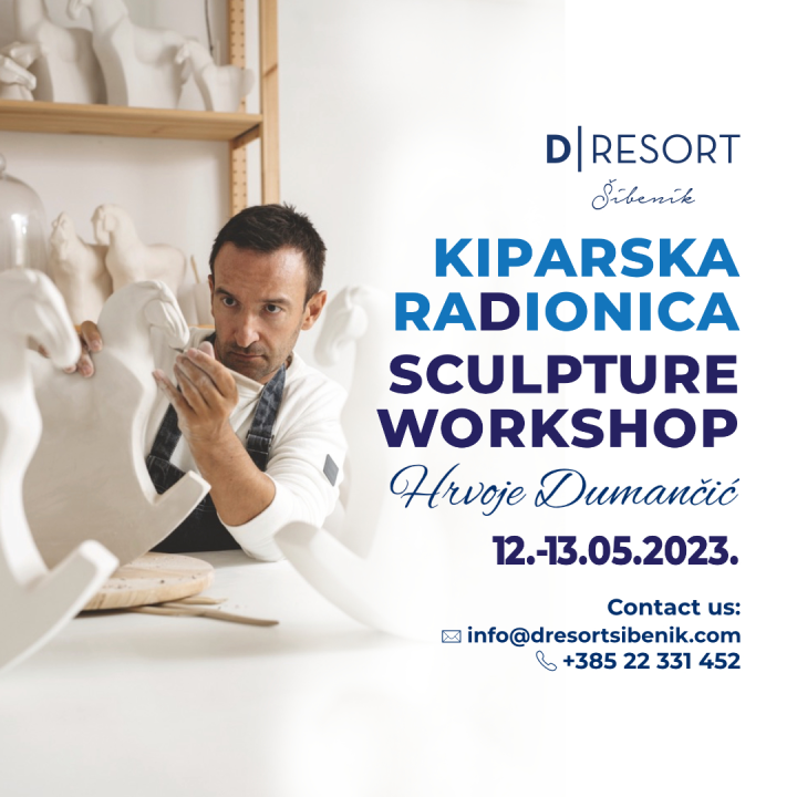 Prijavite se na kiparsku radionicu s Hrvojem Dumančićem i otkrijte umjetnika u sebi!