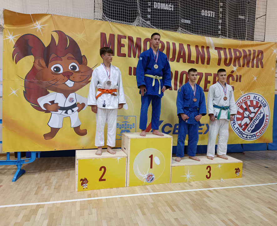 Članovi Judo kluba Šibenik nastupili na 20. Memorijalnom turniru Mario Zebić: Vratili se sa četiri medalje 