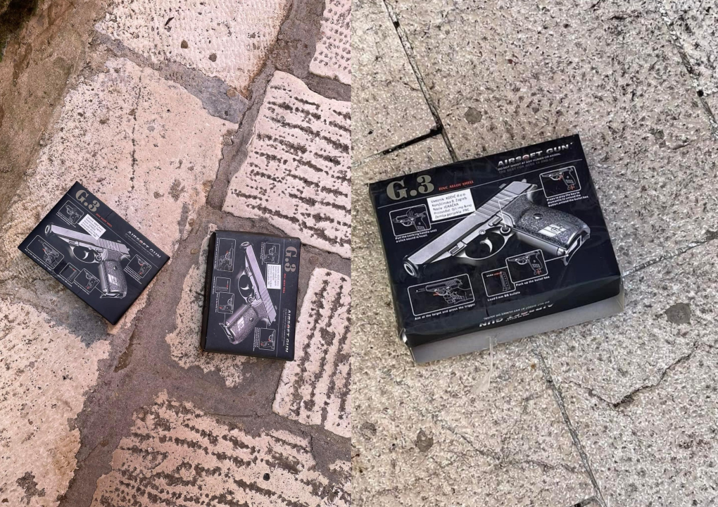 Kod Medulića odbačene kutije pištolja igračaka. Nekome je ovo zabavno!