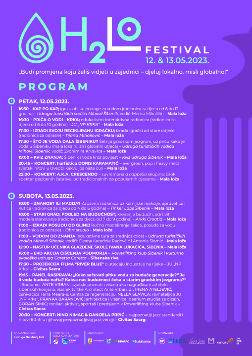 Ne propustite drugo izdanje H2LO festivala i sudjelujte u zanimljivom programu!