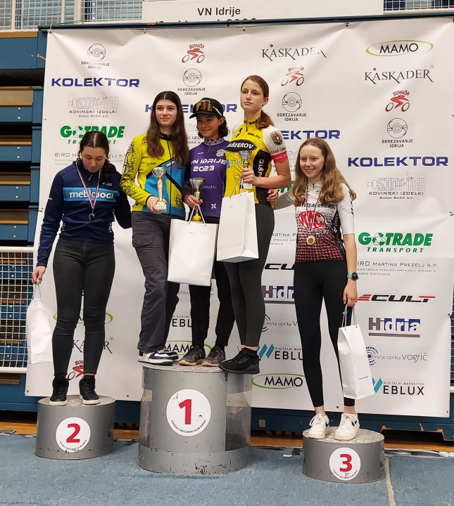 Kadetkinja Petra Čuklin treća u generalnom poretku na trodnevnoj utrci u Sloveniji