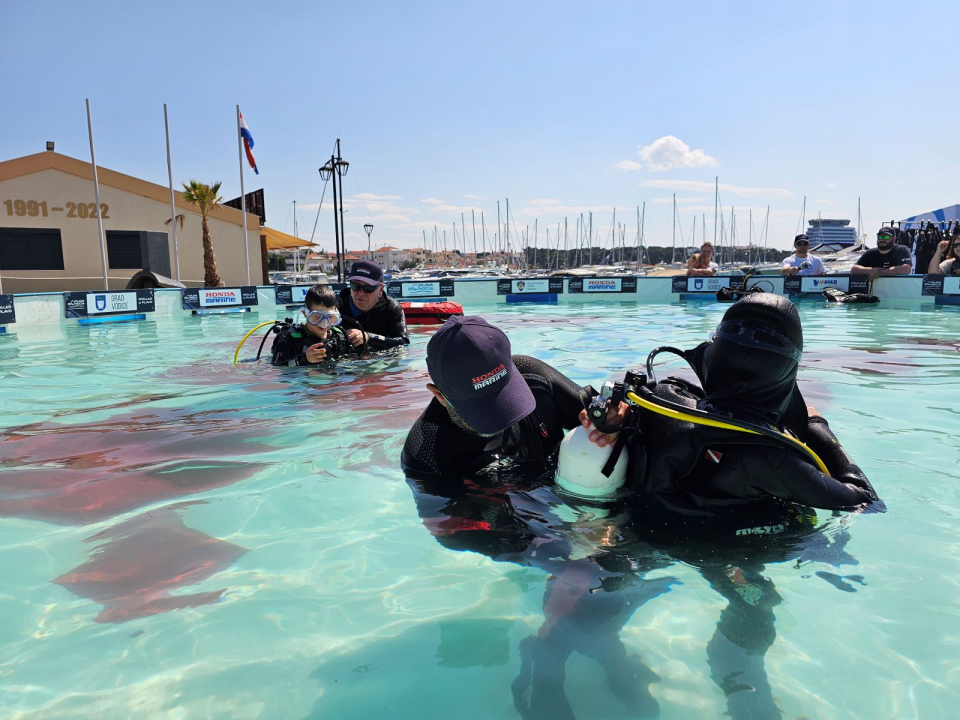 Pogled u plavo oduševio Vodičane: Besplatna probna ronjenja za posjetitelje i eko akcija 
